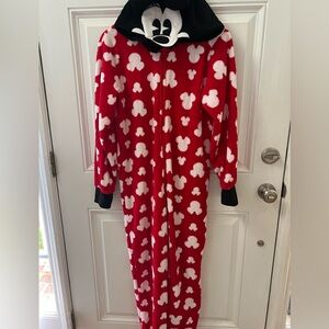 Disney Minnie Mouse Lounge Onesie Size Small